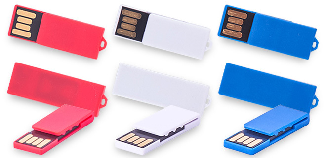 pendrive mini USB in plastica personalizzate