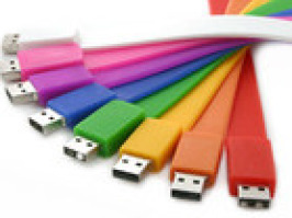 Bracciali USB personalizzati a colori
