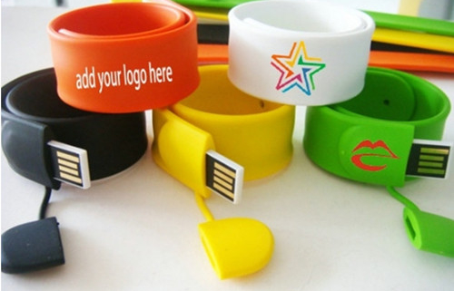 Bracciale USB gadget colorato