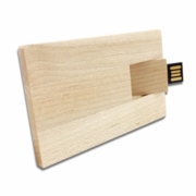 pen drive biglietto da visita in legno