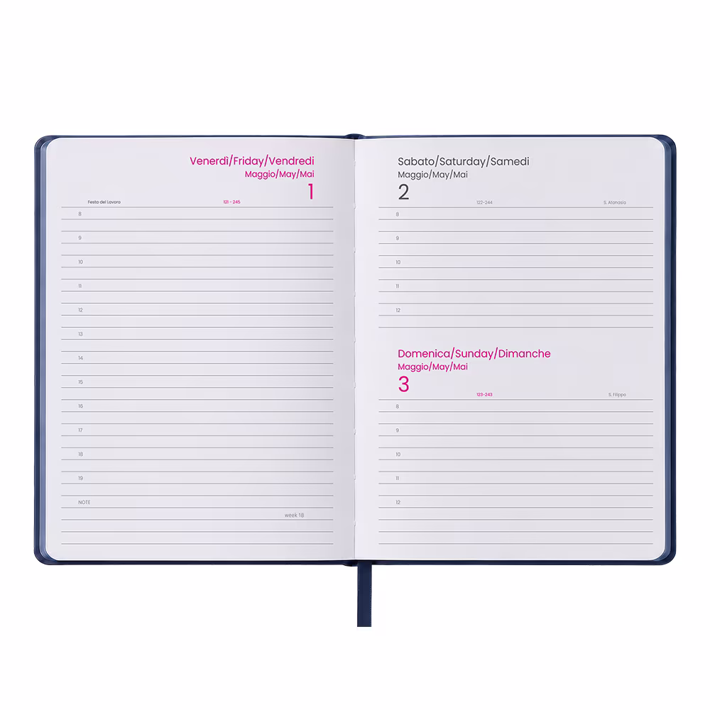 Agenda personalizzata con logo a colori Orion 2